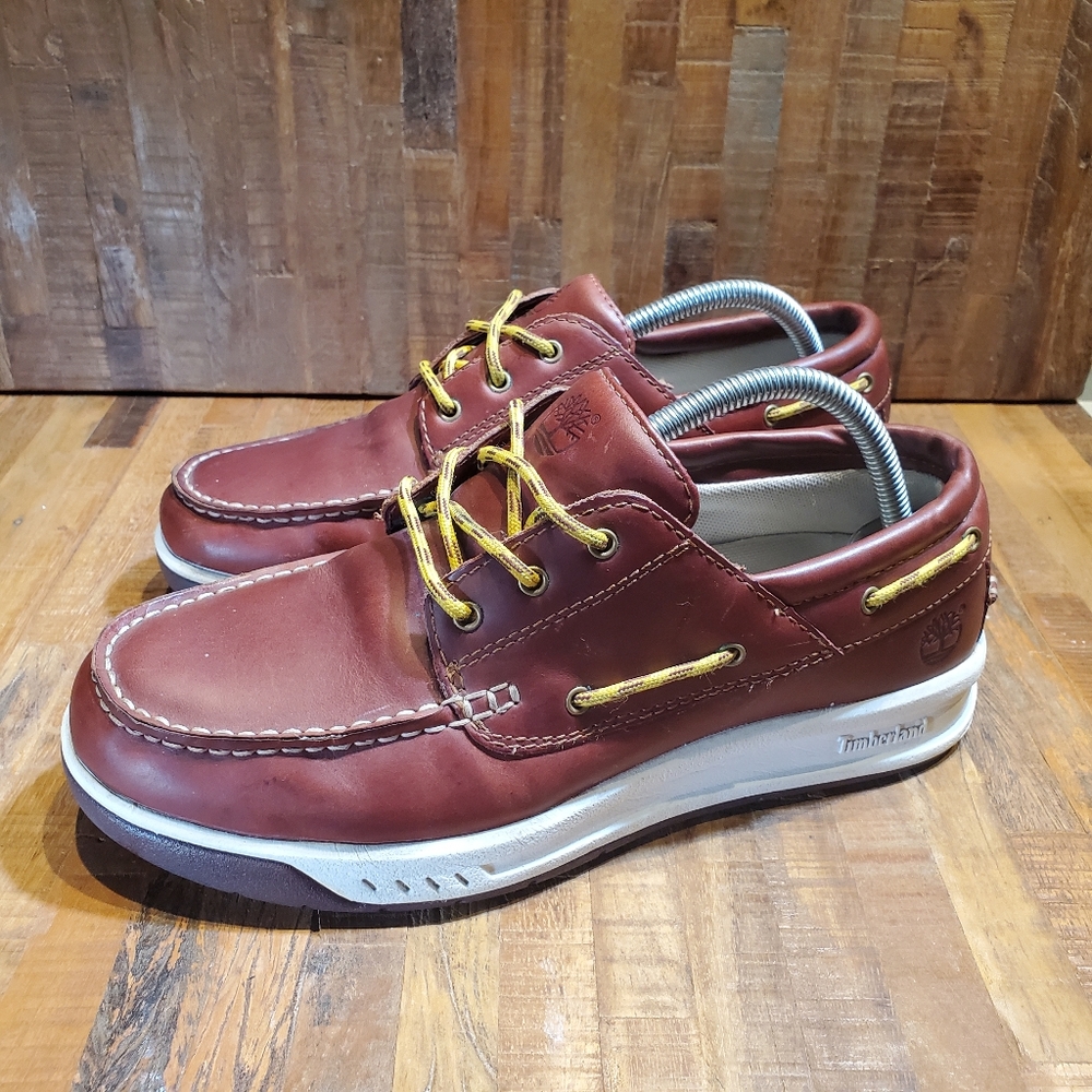 Timberland Men's Leather Boat Shoes
